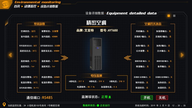 机房动力环境监控软件黑金版数据展示精密空调.jpg 机房动力环境监控软件黑金版数据展示精密空调.jpg